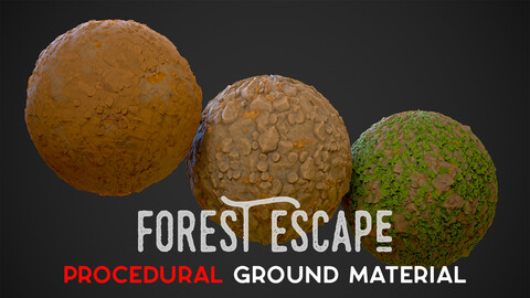 Forest Escape - Procedural Ground Materials