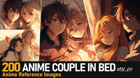 Anime Couple In Bed VOL.04|Reference Images