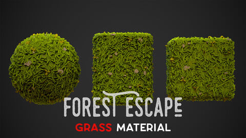 Forest Escape Grass Material