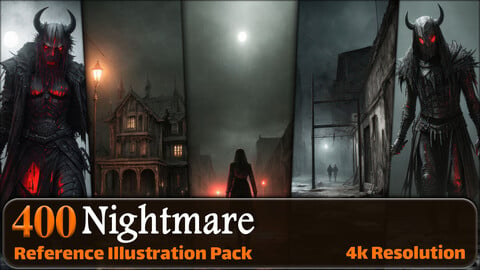 400 Nightmare Reference Pack | 4K | v.1