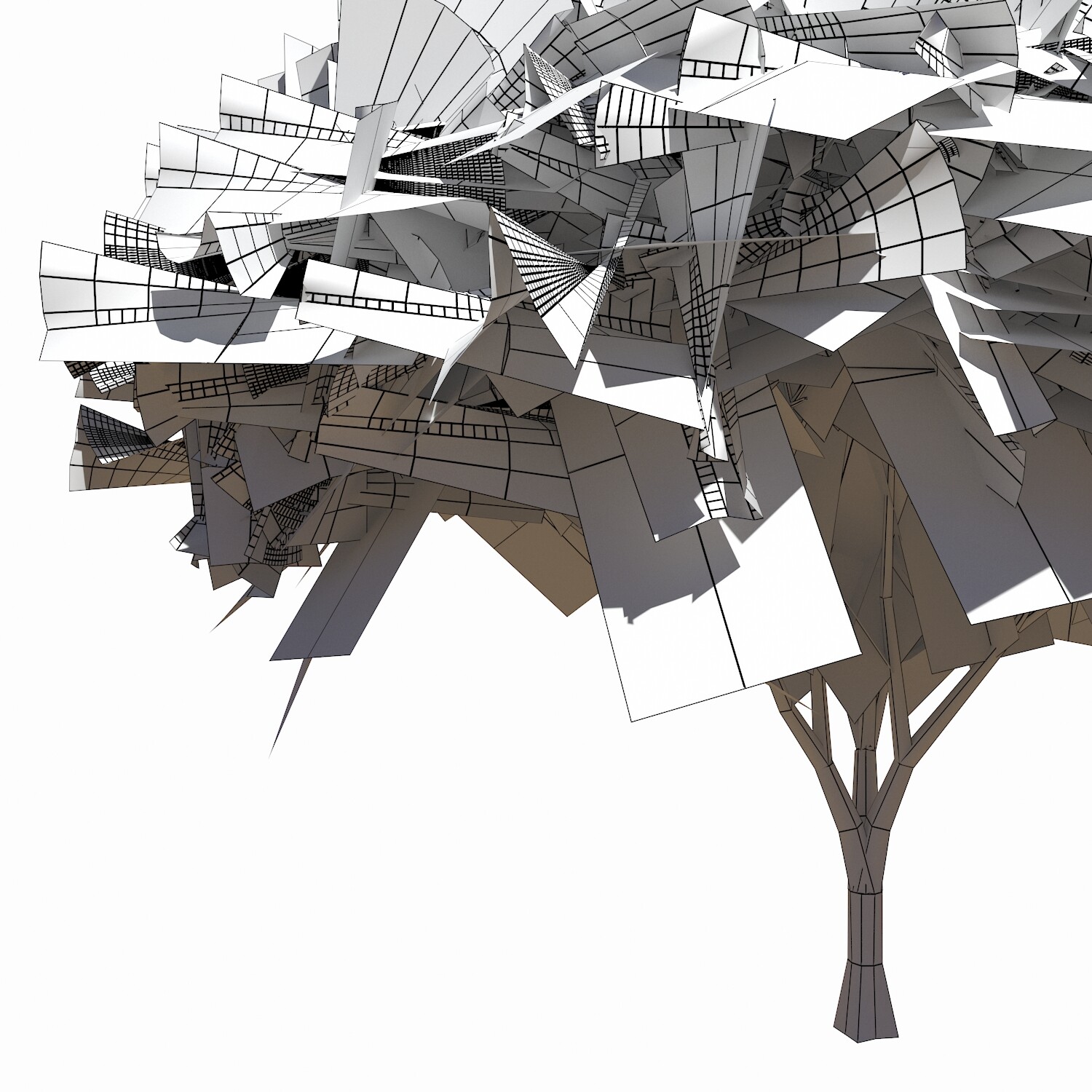 ArtStation Acacia Green Tree Resources