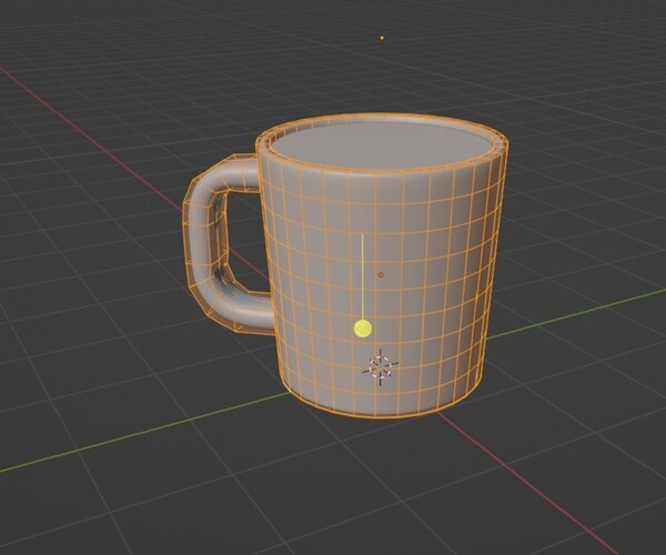 ArtStation - Blender Mug Free 3D Model for Blender