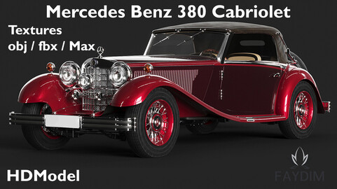 Mercedes Benz 380 Cabriolet / 80% OFF