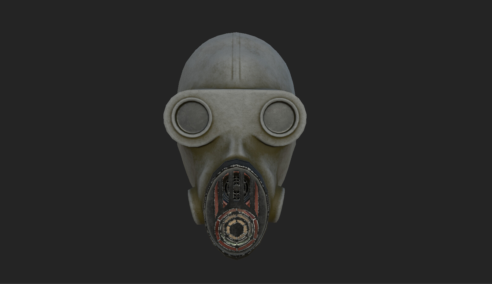 Gas Mask Helmet Scifi Low-poly Character Art Game Space 3D Model | Game Gas  Mask | sincovaga.com.br