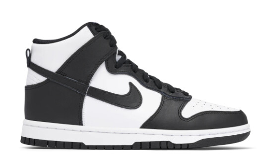 ArtStation - NIKE DUNK HIGH RETRO BLACK WHITE - LOW POLY | Game Assets