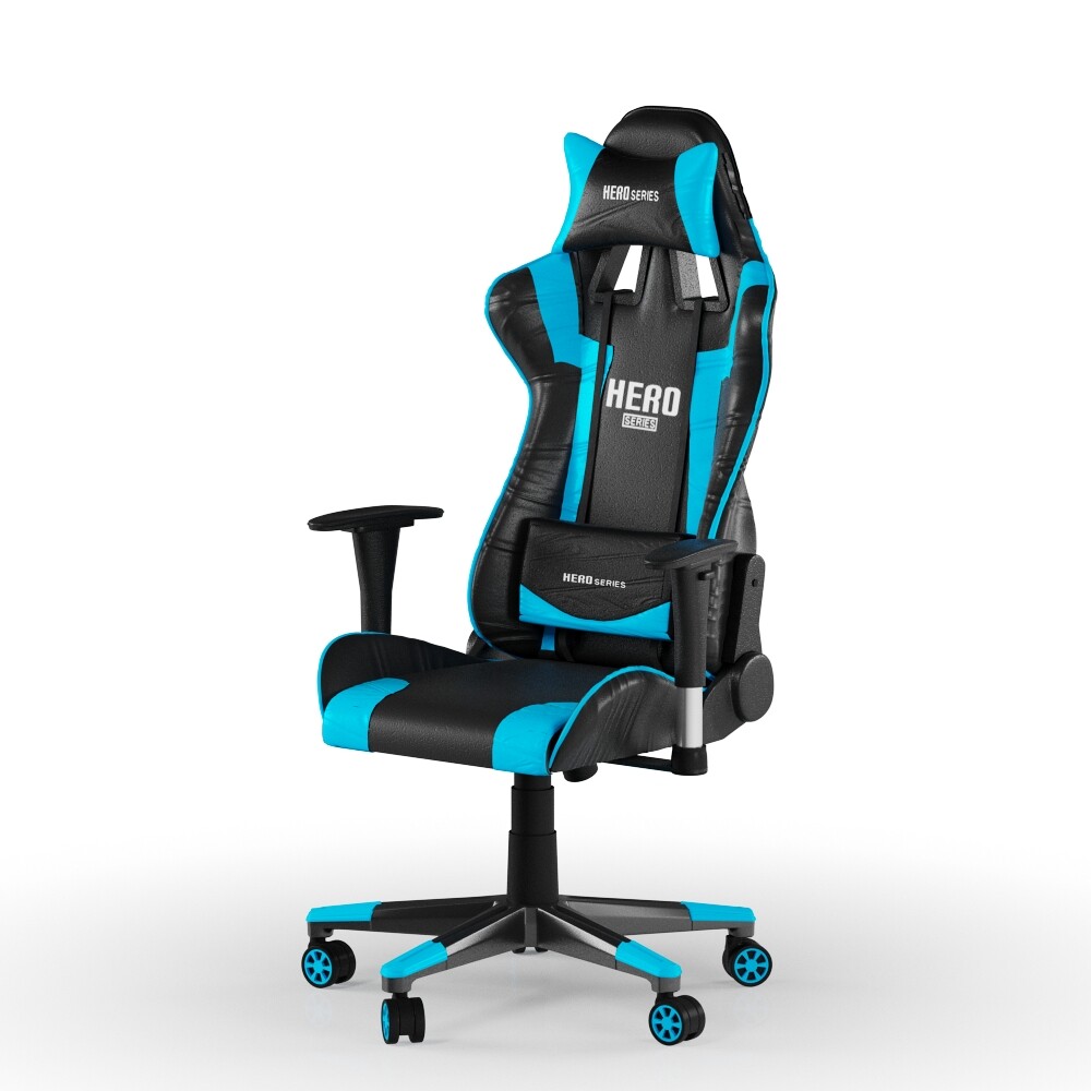 ArtStation PC Gamer Chair Blue Hero Resources