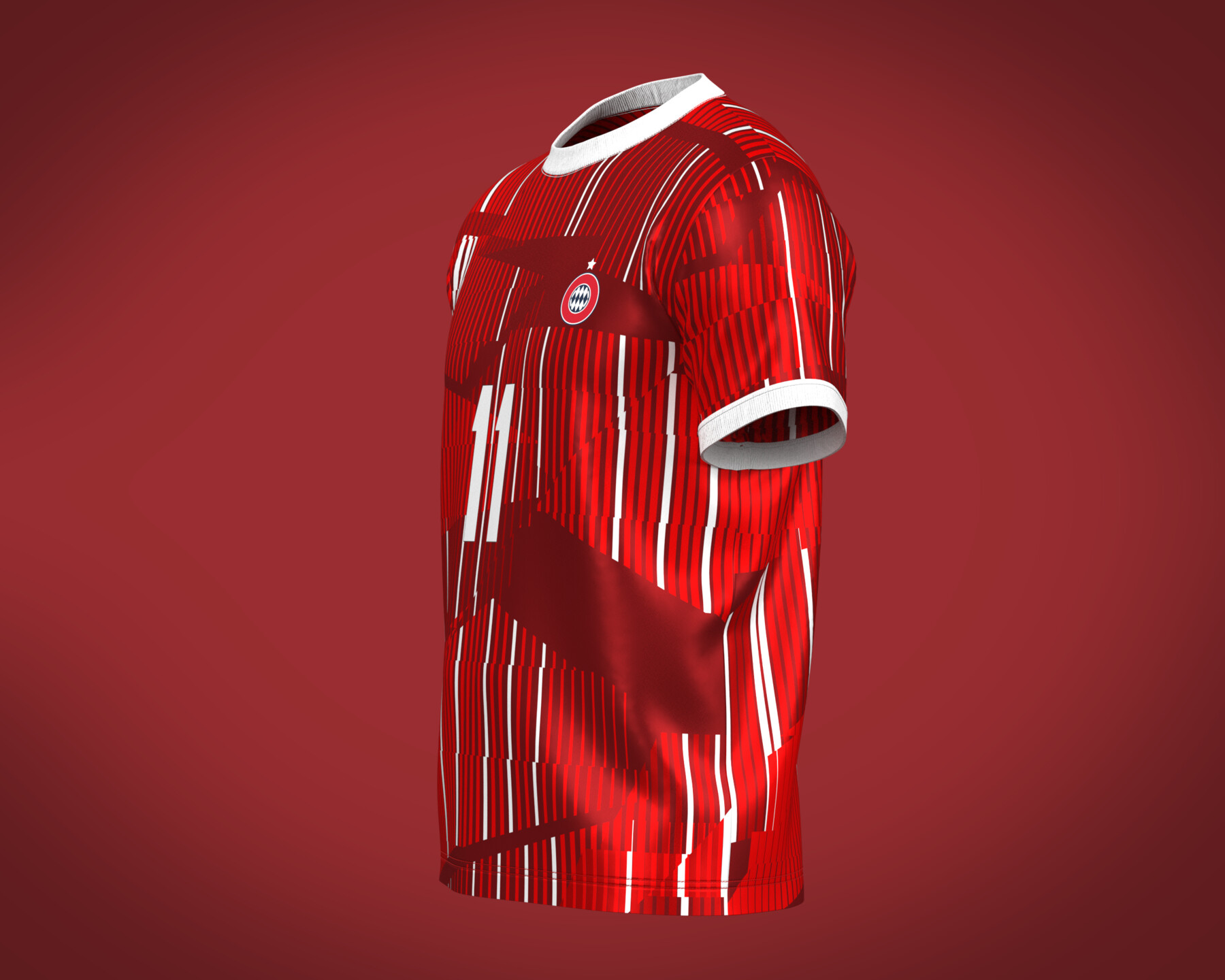 ArtStation - 5 Jersey / Sportwear / sport shirt / CLO3D