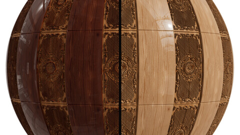 Fb630 Wood panel covering | 2mat | 4k | Seamless