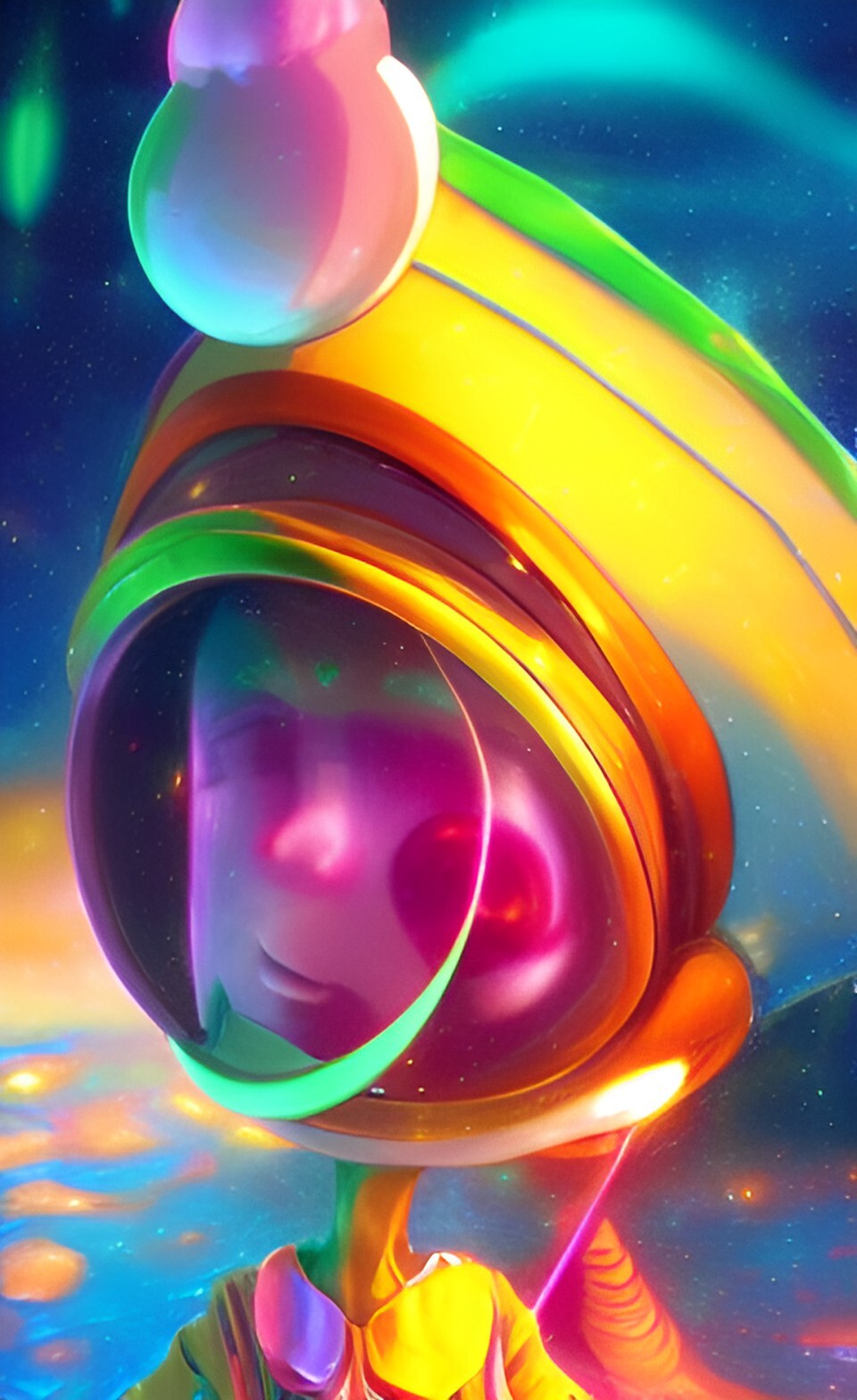 ArtStation - psychedelic anime alien 4590 jpg wombo art pack | Artworks