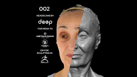 European Female 60s head scan 002