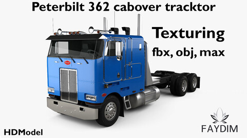 Peterbilt 362 cabover tractor / 80% OFF