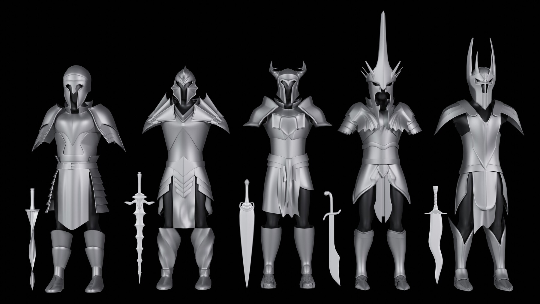 ArtStation 25 BODY ARMOR Basemeshvol1 Game Assets