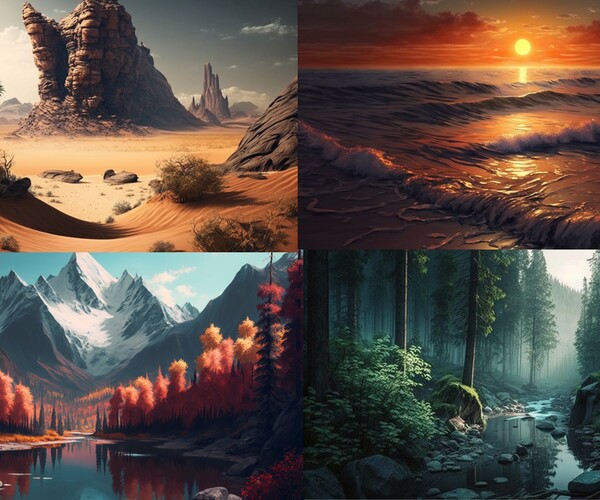 ArtStation - 104 Realistic Landscapes In 8K Resolution | Artworks