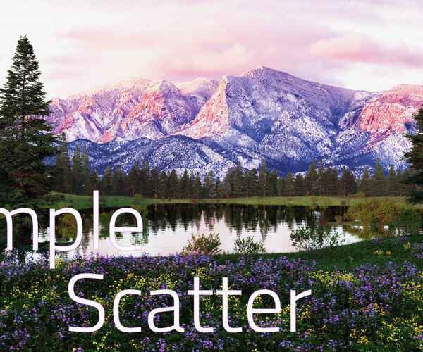 ArtStation - Simple Scatter | Resources