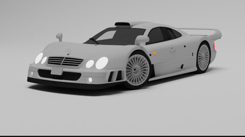 TOON : Mercedes Benz CLK GTR