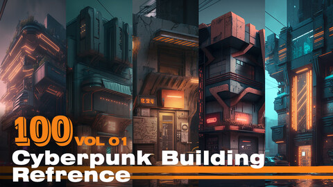 Cyberpunk building v1