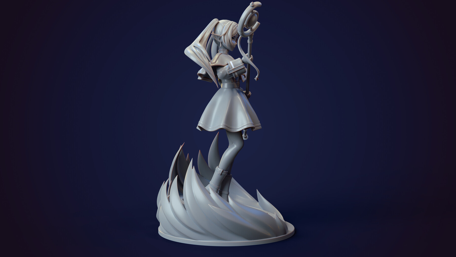 STL file FRIEREN: BEYOND JOURNEY'S END - AURA THE GUILLOTINE SCALE 🔚・3D  printable model to download・Cults