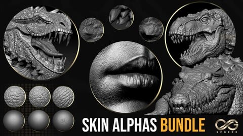 CGSphere Skin Alphas Bundle
