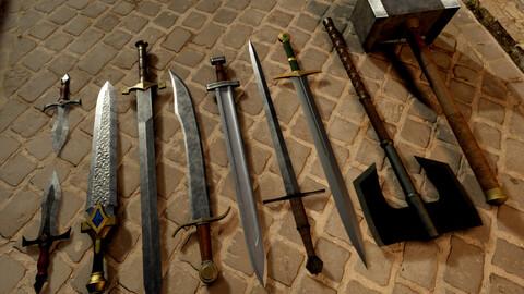 Fantasy Weapon Pack 01