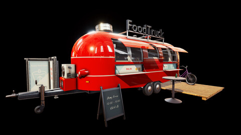 3D Food truck pack