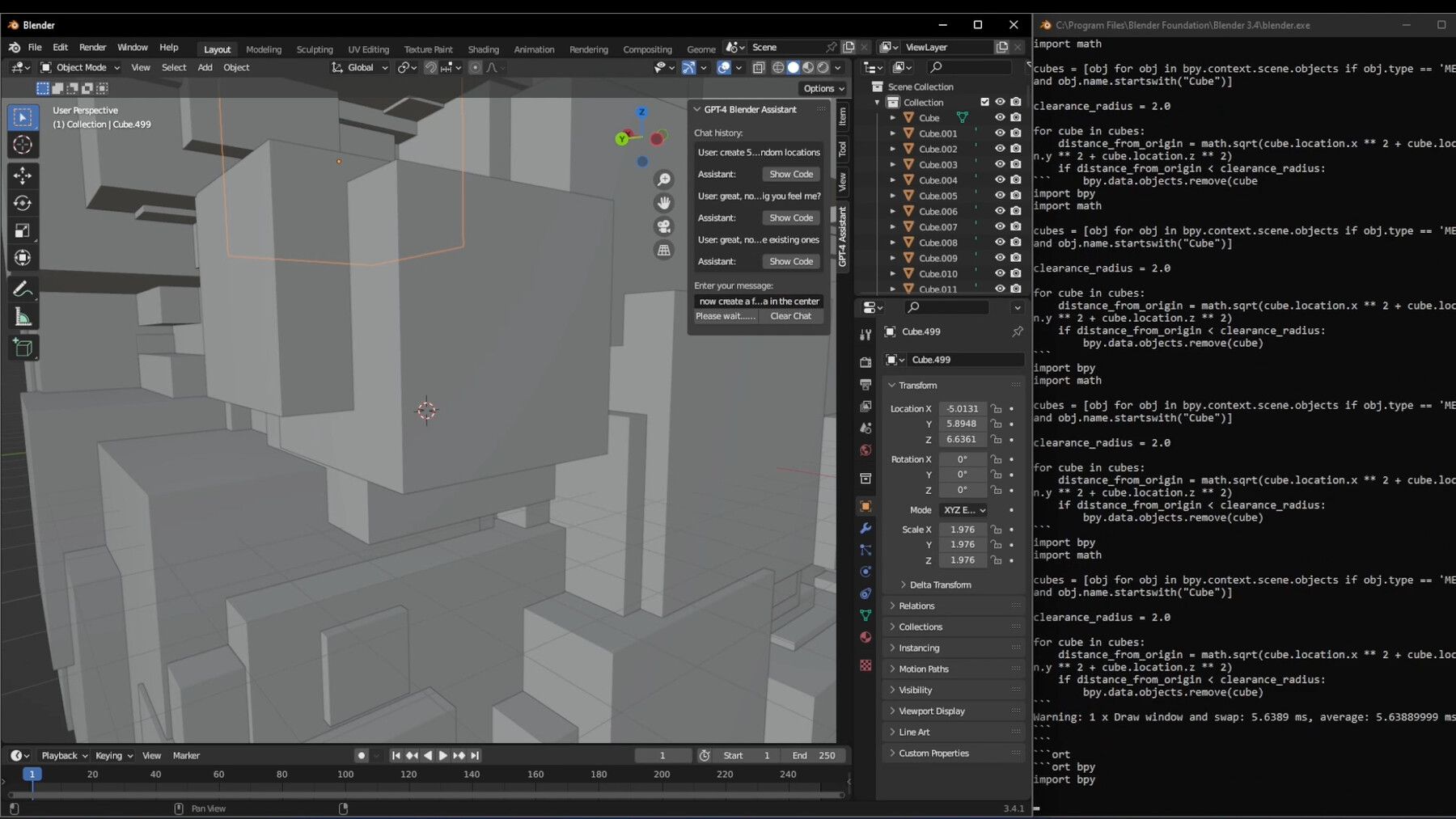Muldyr Krigsfanger maskine ArtStation - GPT-4 Add-on for Blender: This extension allows you to use  Blender with natural language commands using OpenAI's GPT-4 | Resources