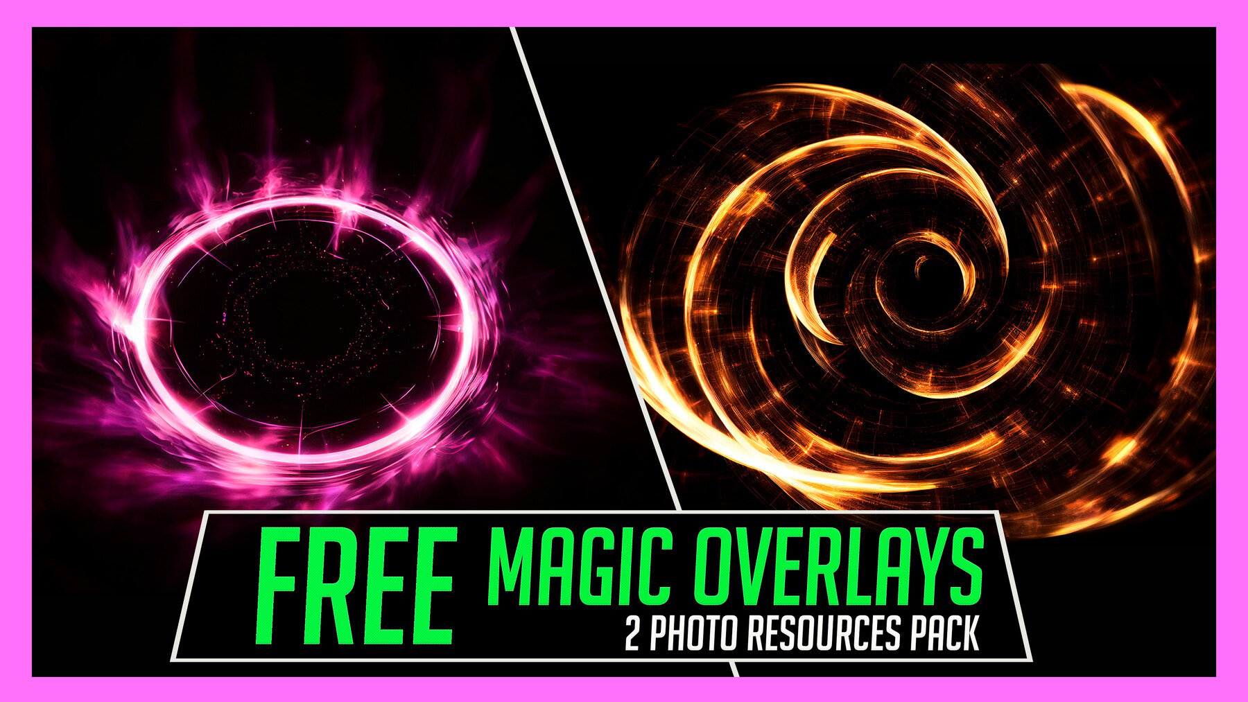 ArtStation - PHOTOBASH 110+ Magic Circle Spell Overlay Effects Resource ...