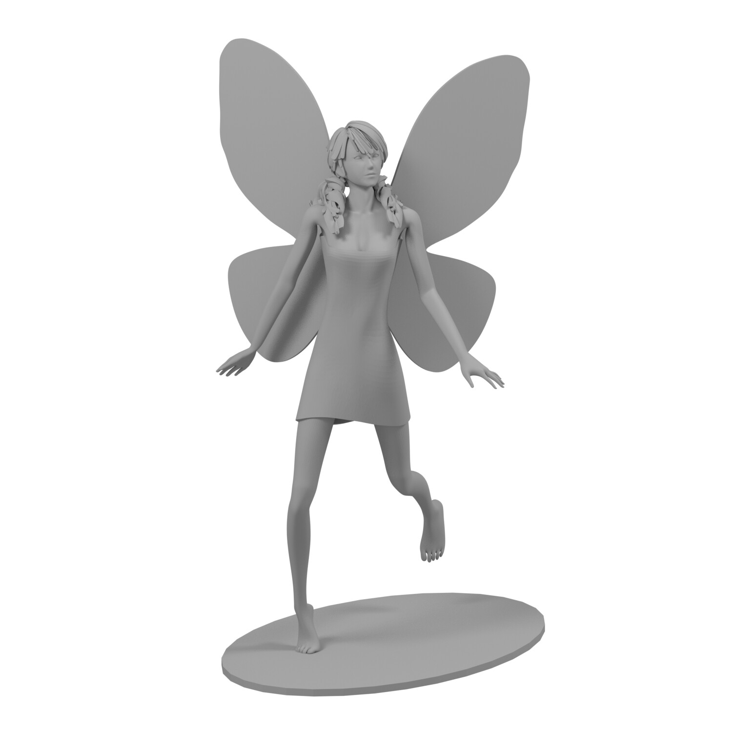 ArtStation - Fairy 3D Model Game Ready | Game Assets