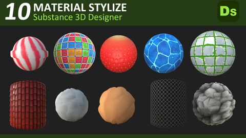 10 material stylze