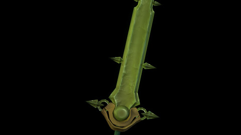 Emerald Crystal Sword