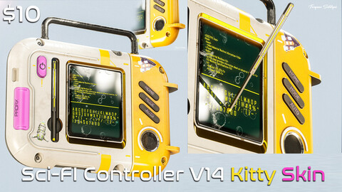 Sc-fi Controller V14 Kitty Skin PBR