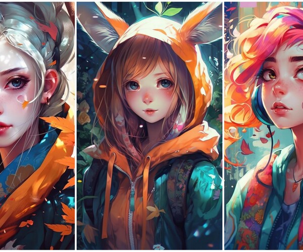 ArtStation - +330 Anime Portrait Cartoon Art (4k) | Artworks