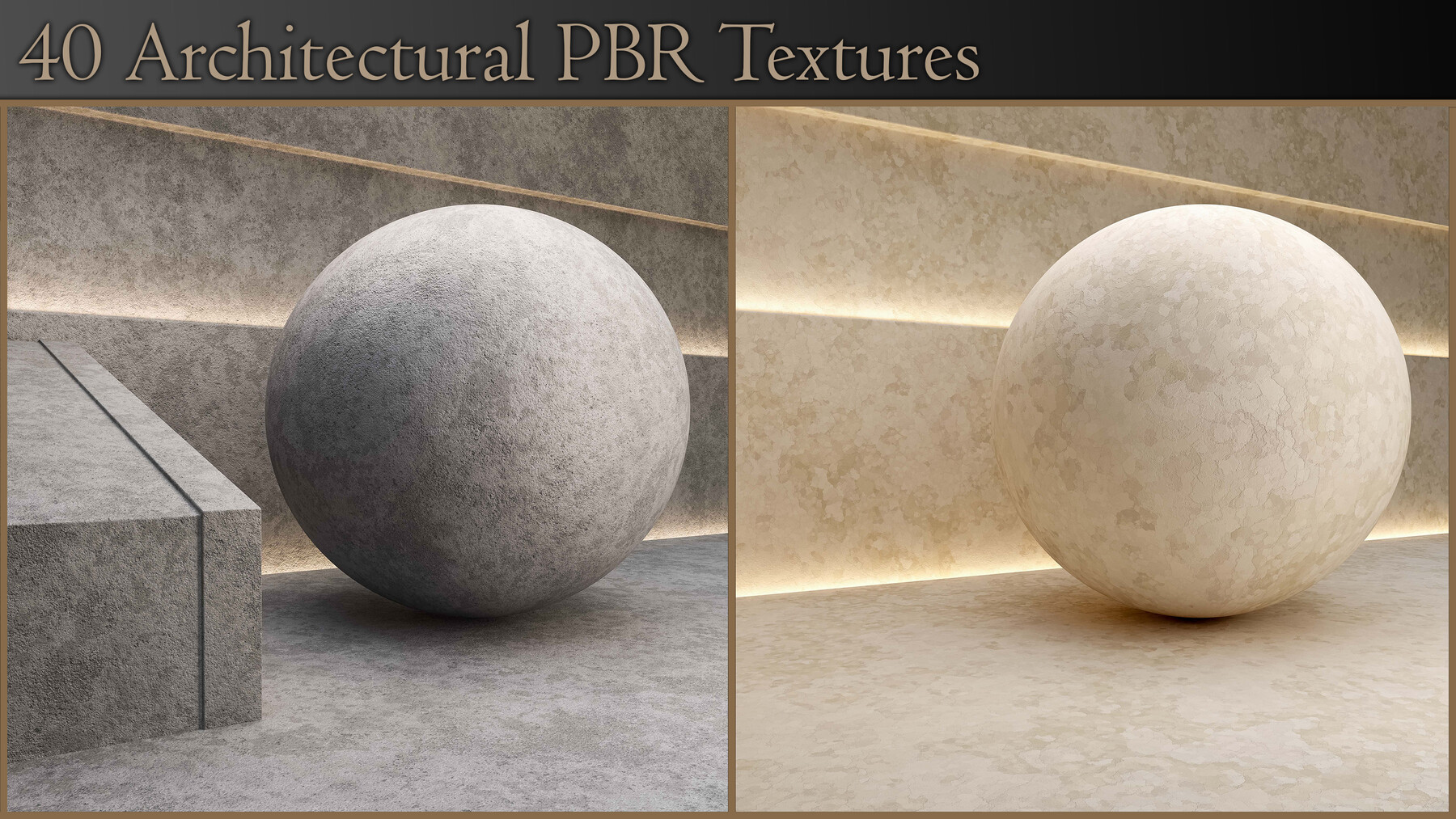 ArtStation - 40 Architectural PBR Textures | Game Assets