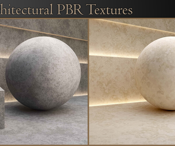 ArtStation - 40 Architectural PBR Textures | Game Assets