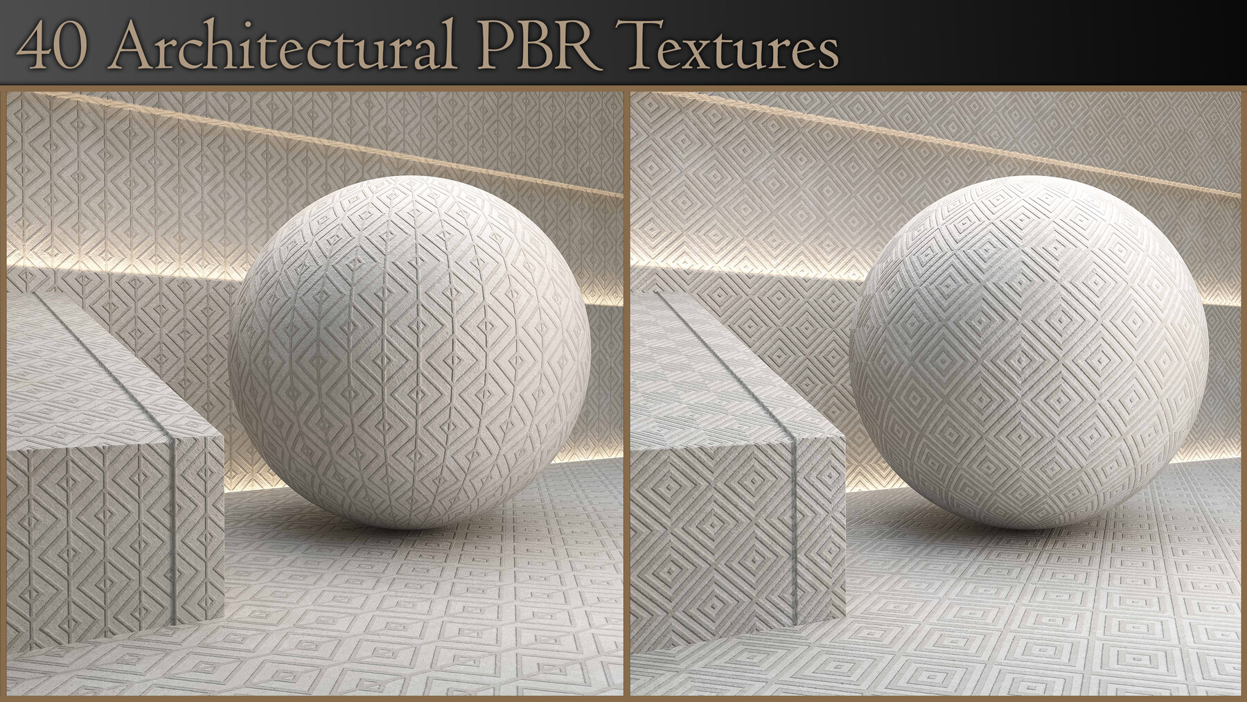 ArtStation - 40 Architectural PBR Textures | Game Assets