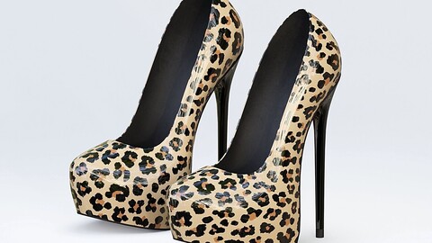 High Heels 04 (Leopard)