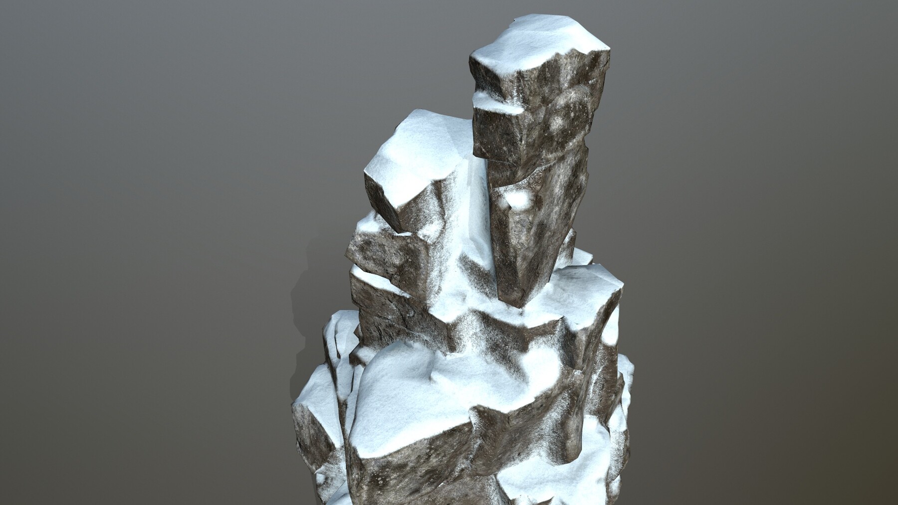 ArtStation - snow rocks | Game Assets