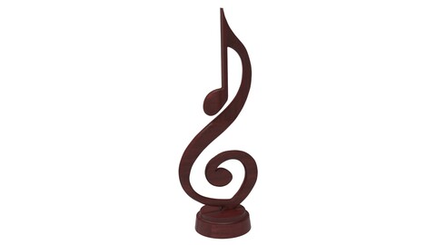 MUSIC NOTE WITH BASE