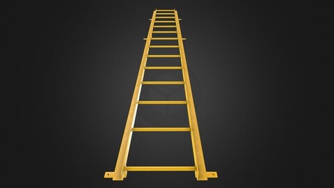 Ladder V01 - Low Poly