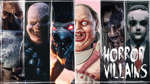 Horror Villains Pack