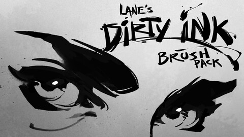 Lane's Dirty Ink Brush Pack