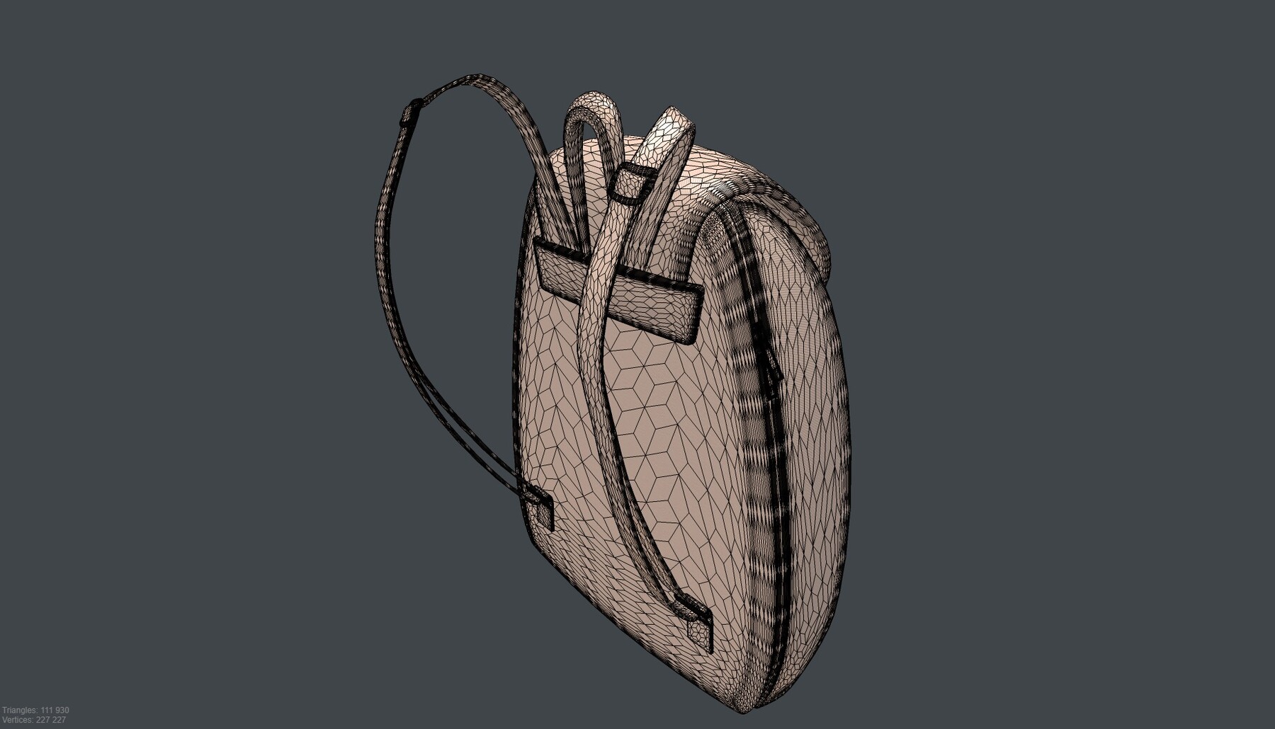 ArtStation - ADIDAS CASUAL BACKPACK Low-poly | Game Assets
