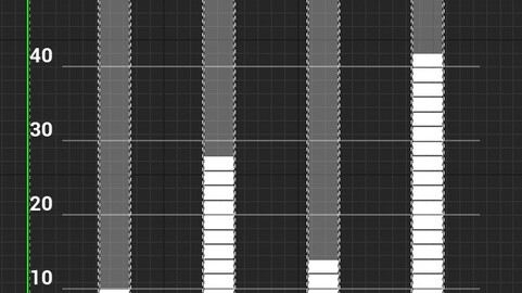 UE5.1 animated bar chart sample