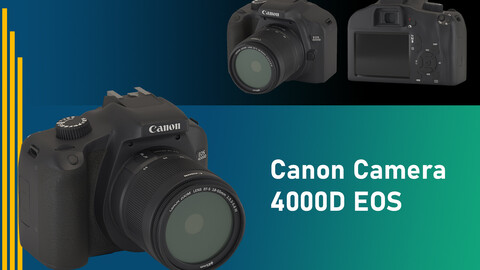 Camera Canon 4000D Model