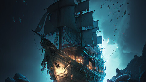 ArtStation - Sunken Ship's Sudden Shudder 4 | Artworks