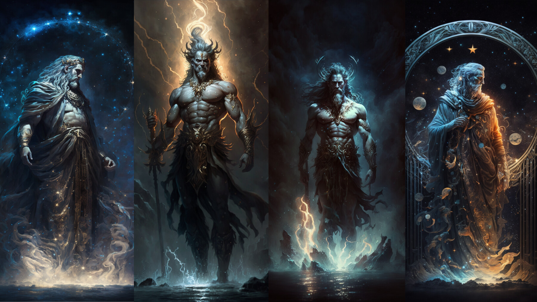 ArtStation - Mythology Gods: Greek Gods Character References V1 | Artworks