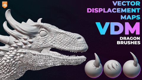 Blender VDM Dragon Brushes