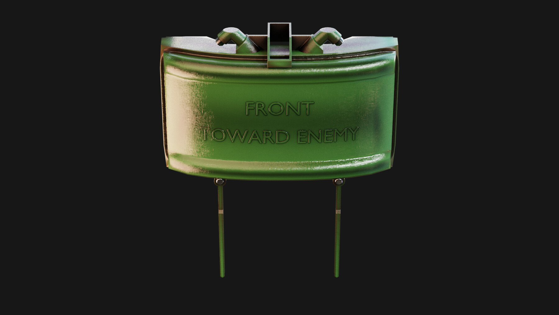 ArtStation Claymore Mine Game Assets   File 