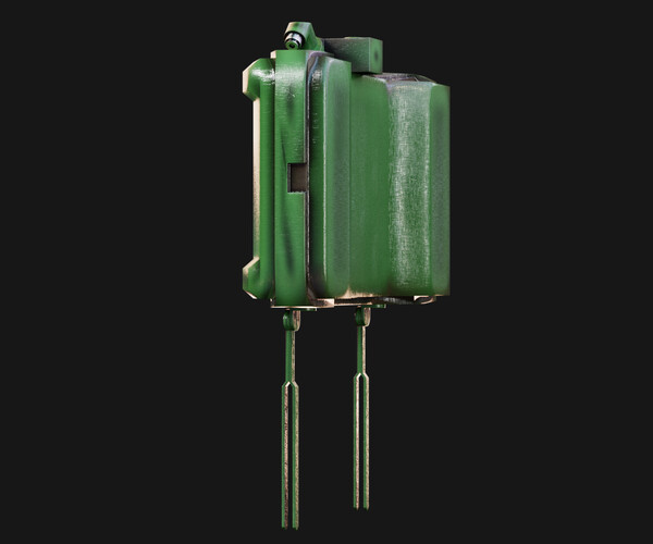 ArtStation Claymore Mine Game Assets   File 