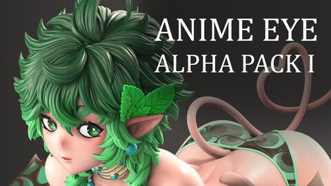 CG Anime Eye Alpha Pack 1