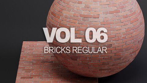 Bricks vol06 Regular 8K Seamless PBR Materials